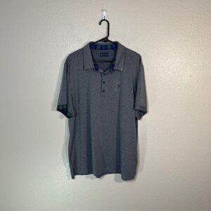 William Murray Golf Polo Mens XL Shirt Athletic Stretch Heather Gray